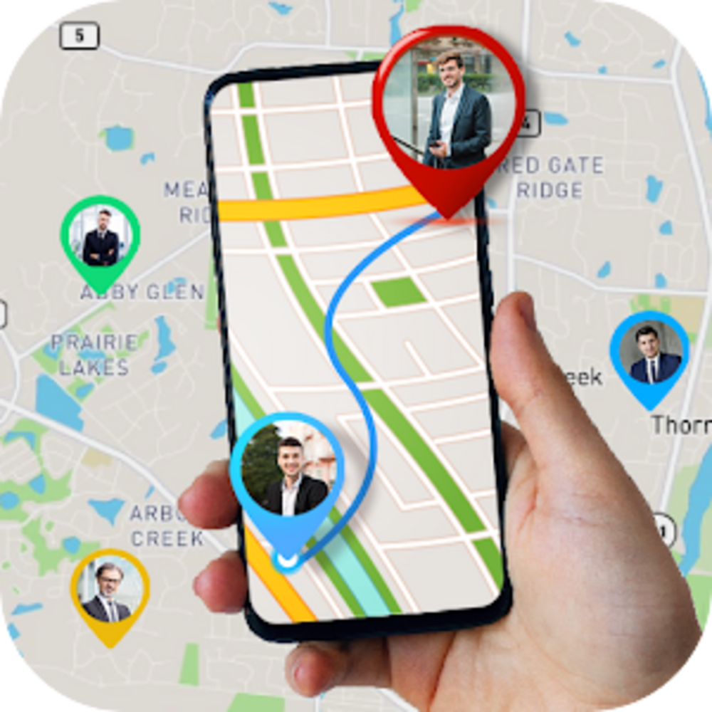Ubicación de integrantes de la familia desde un teléfono celular